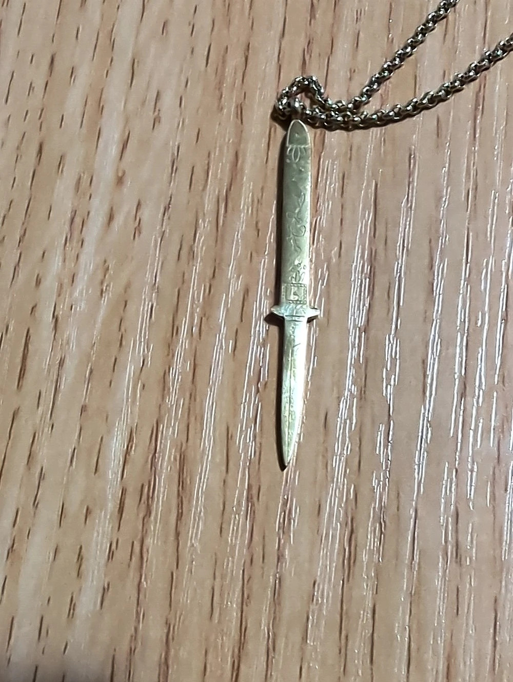 Elita Harkov Switchblade Pendant Necklace